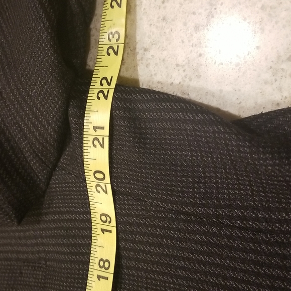 HS&M Navy Glen Plaid Blazer Sport Coat - Picture 6 of 8